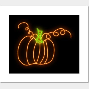 Halloween Pumpkin Posters and Art